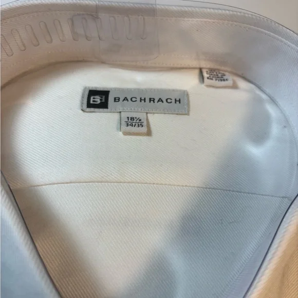 Bachrach Men's White Shirt - Picture 2 of 5